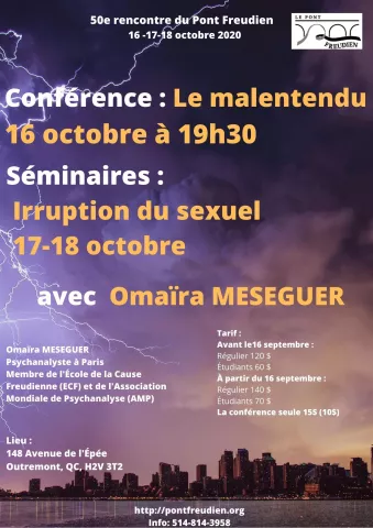 50e Rencontre du Pont Freudien