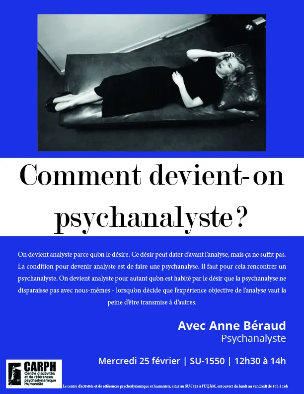 Comment devient-on psychanalyste ?